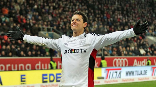 Javier 'Chicharito' Hernández, jugador del mes para la Bundesliga