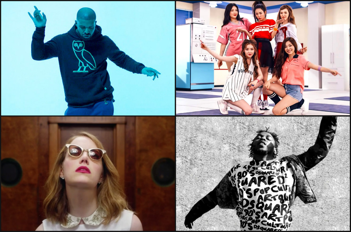 Los mejores videos del año. 