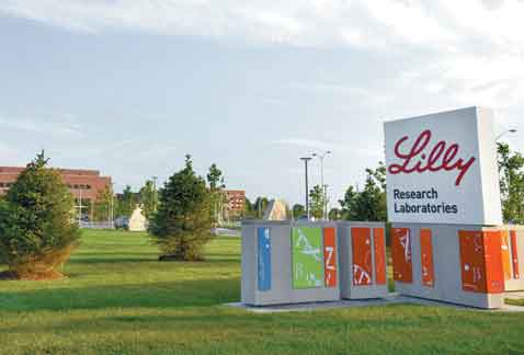 Laboratorios de investigación de Eli Lilly.