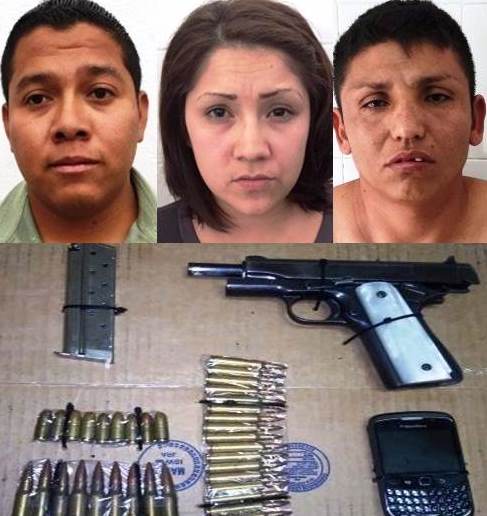 Secuestradores detenidos en Ciudad Victoria.