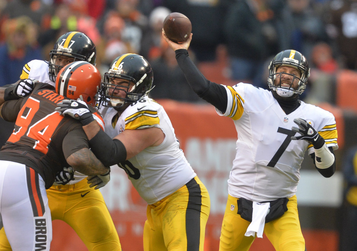 Acereros vencen a Browns 28-17 y se cuelan a playoffs