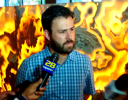 Agustín Bonilla, presidente de Nueva Alianza. 