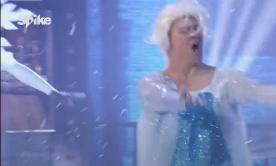 Channing Tatum interpretó  “Let It Go”.