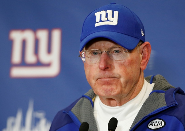 Tom Coughlin fue removido de su cargo de los New York Giants