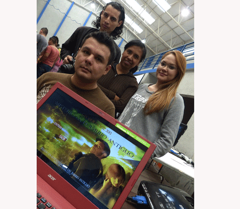 Los jóvenes recibieron apoyo del INAH y antropólogos para incorporar datos históricos.