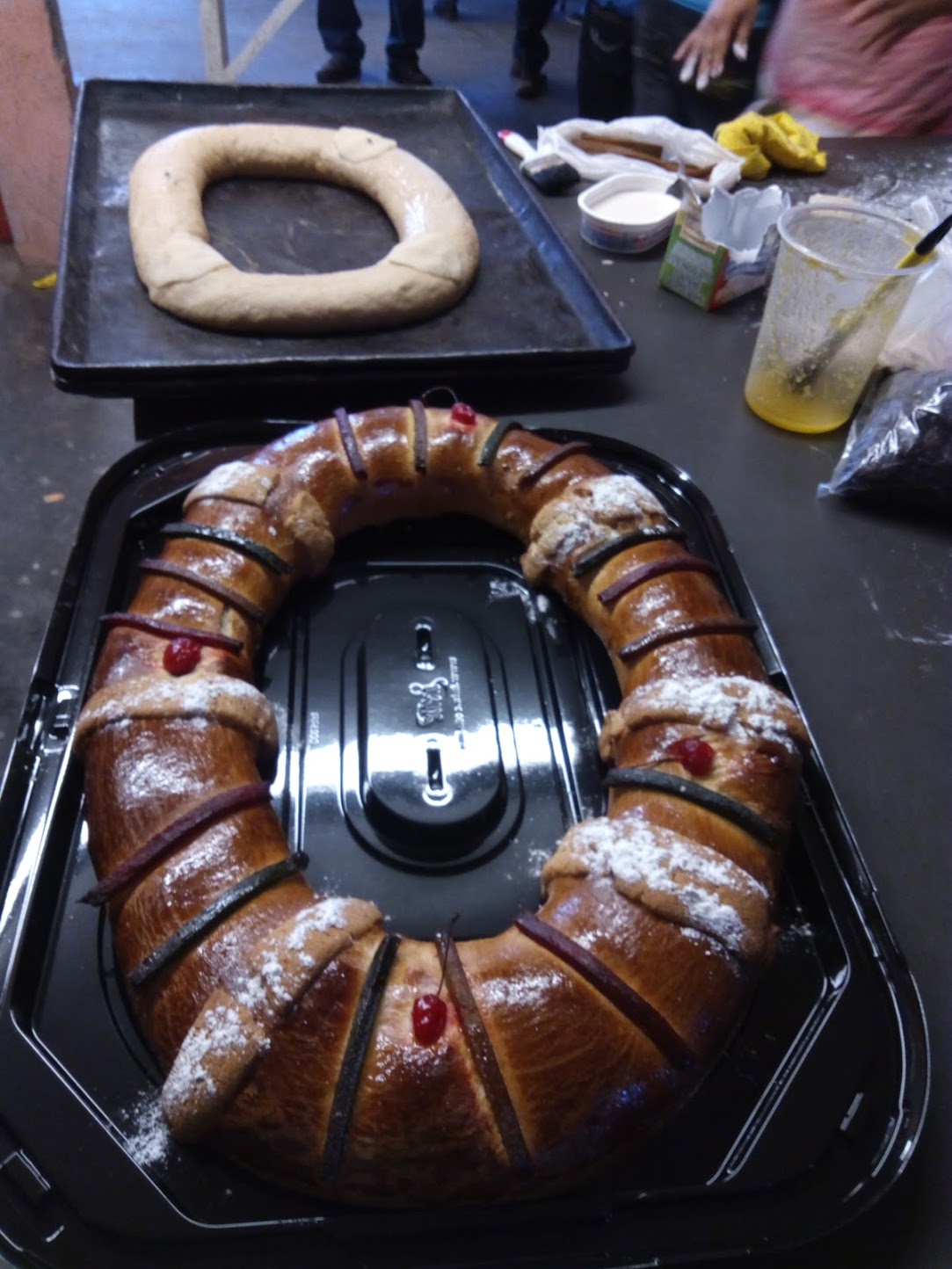 La rosca de 3 kilos tiene un costo de 285 pesos.