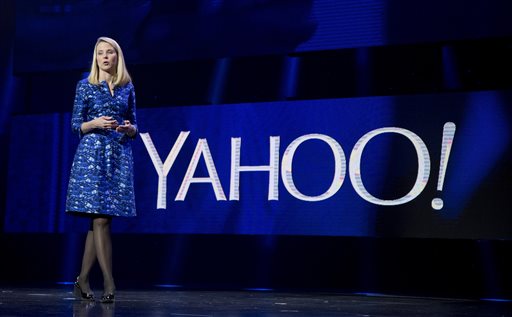 Marissa Meyer, directora general de Yahoo. 