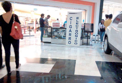 Los artefactos acercan más a las personas al uso del tabaco, afirmó. 
