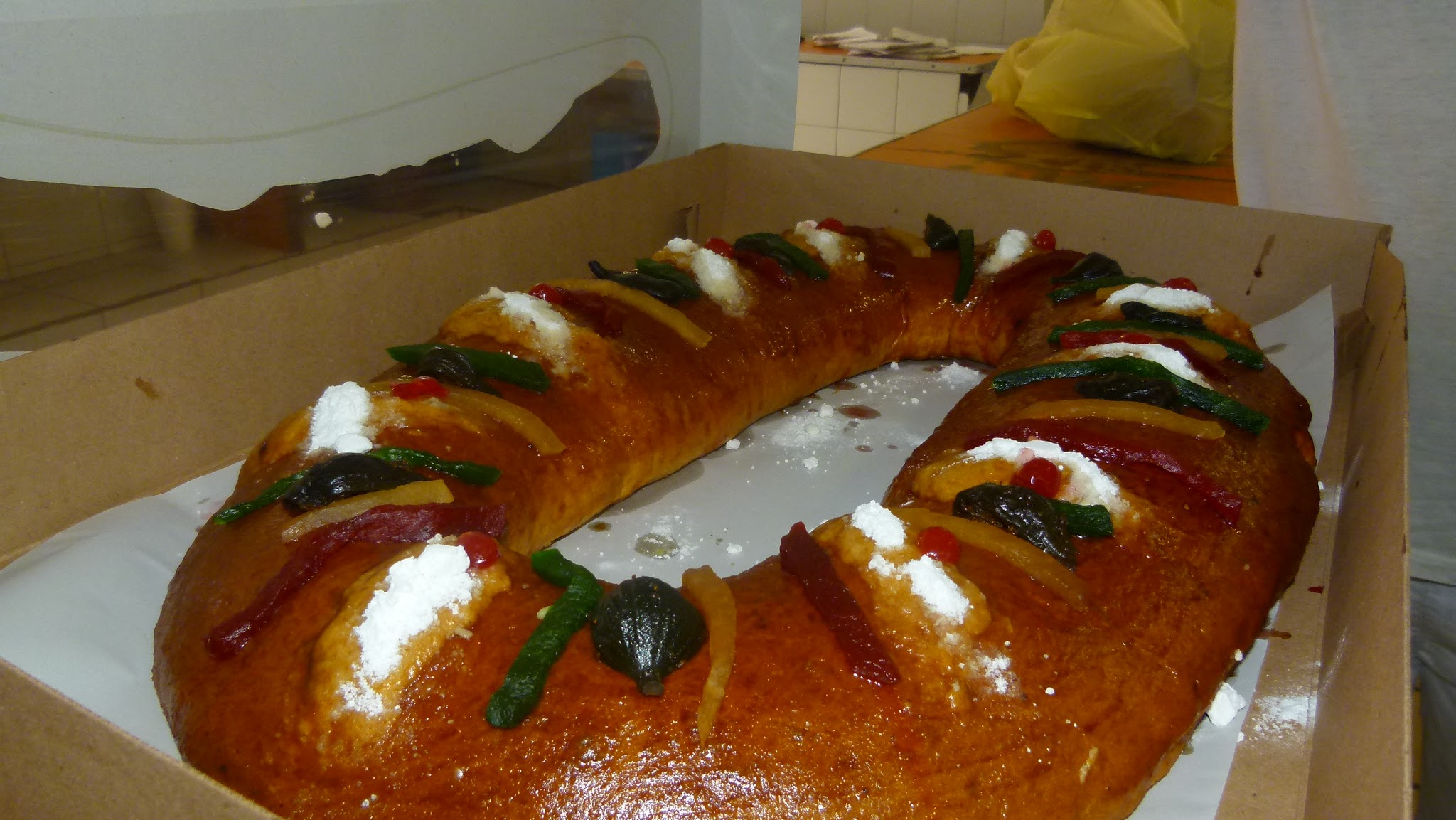 Hasta mil Roscas de Reyes produce la panadería "La Espiga de Oro", ubicada en Francisco I. Madero.