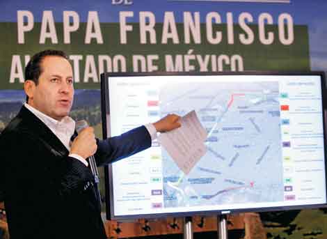 Eruviel Ávila, gobernador del Estado de México.