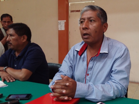 Tomás González Salazar, integrante de la dirección colectiva de la  CETEG en la región Costa Chica.