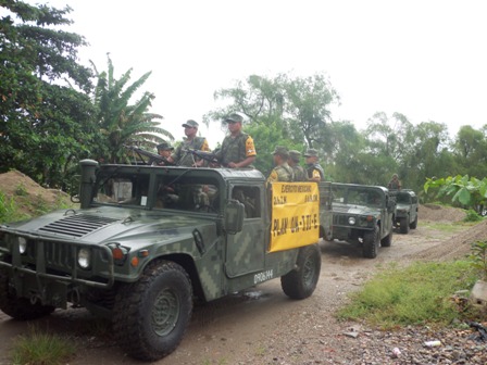 El Ejército aplicó el Plan DN-III para apoyar a la población.