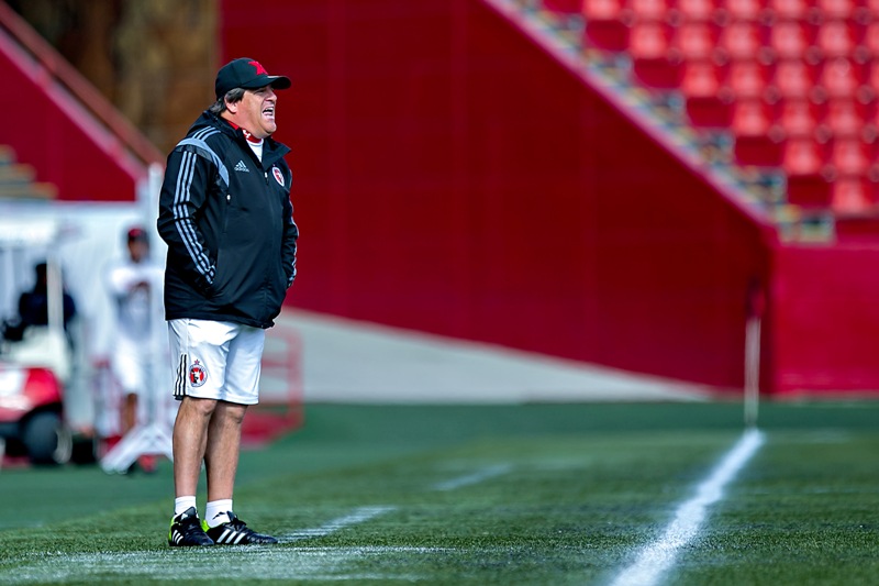 Miguel Herrera, técnico de los Xolos de Tijuana