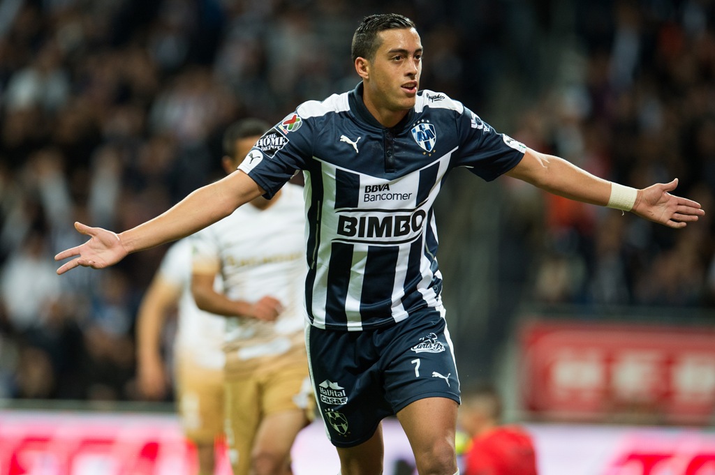 Funes Mori celebra su gol 