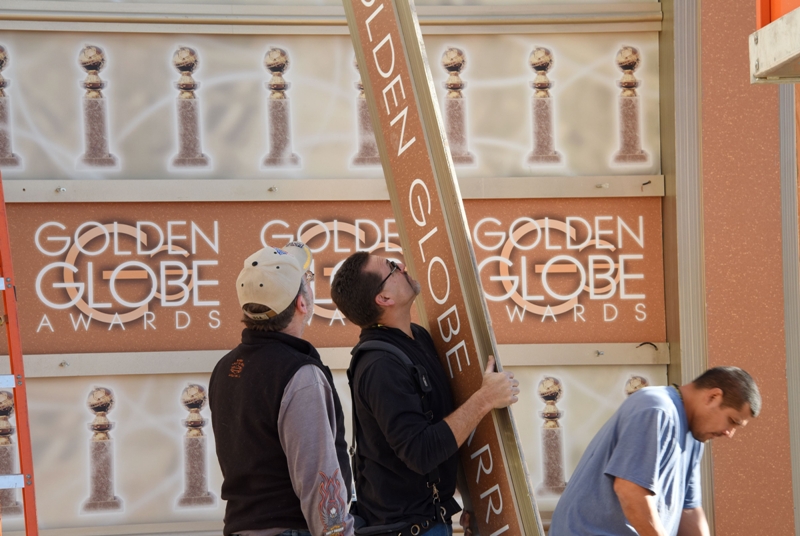 Globos de Oro recibirán mañana a las estrellas del cine y la televisión. 