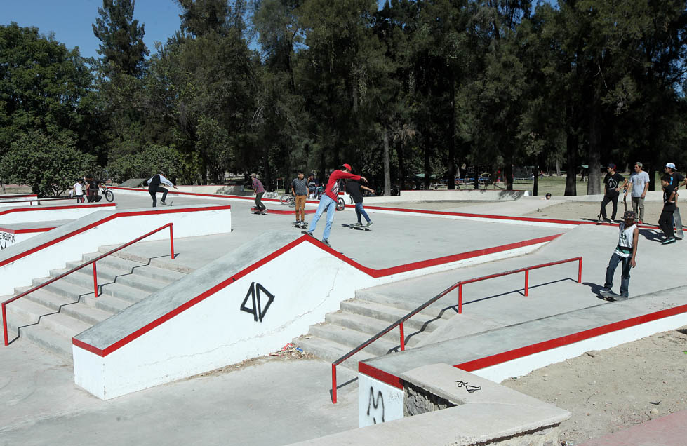 Megapista skate en Guadalajara. Foto: Patricia Ramírez