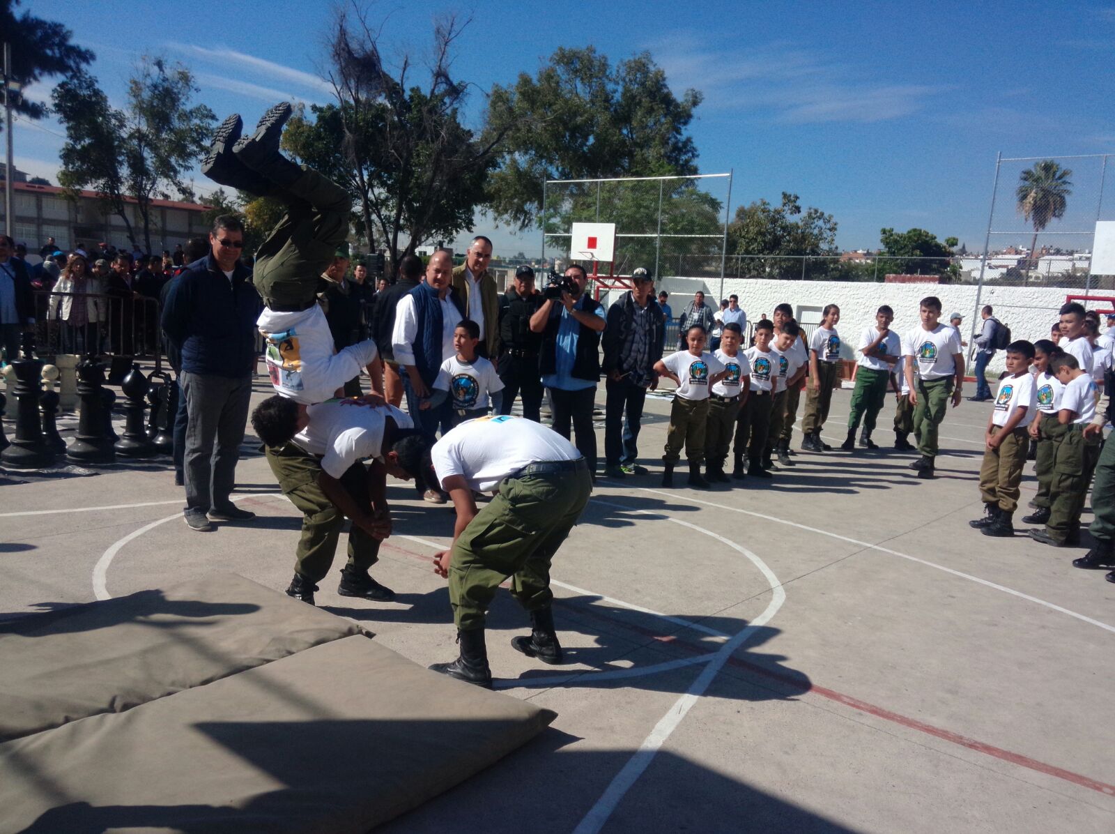 El programa de dio a conocer en la unidad deportiva número 41 ubicada en la colonia Hacienda de los Cedros