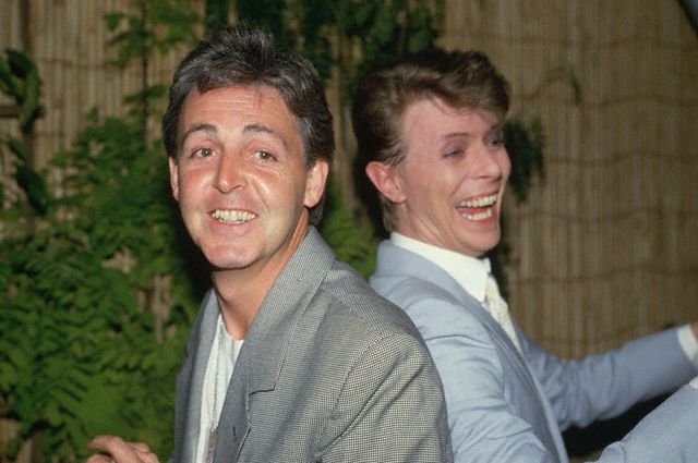 Paul McCartney y David Bowie tuvieron la oportunidad de trabajar juntos. 