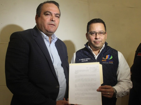 Ambos presentaron un escrito ante el Gobierno del Estado.
