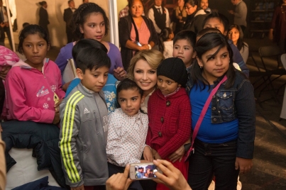 Angélica Rivera, presidenta del Consejo Ciudadano Consultivo del Sistema Nacional DIF.