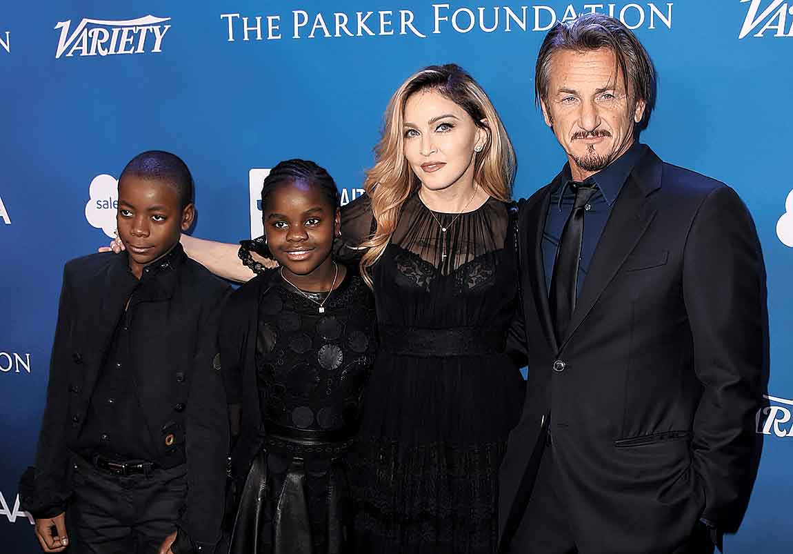 Sean Penn y Madonna, horas después de que Rolling Stone difundiera la entrevista con El Chapo.