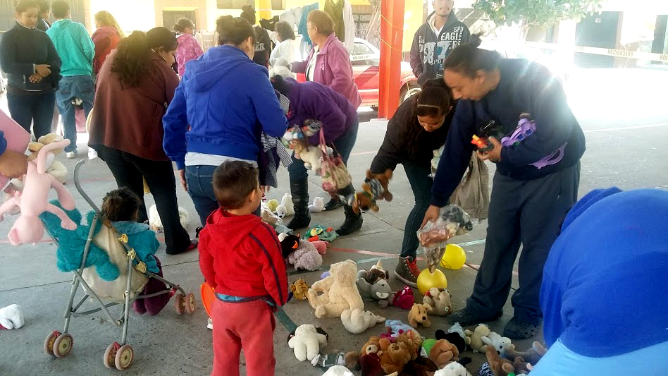 Habitantes de la colonia Morelos.