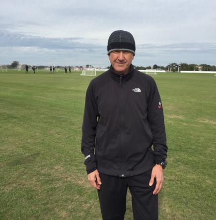 Juan Carlos Osorio en entrenamiento del Bayer Leverkusen 