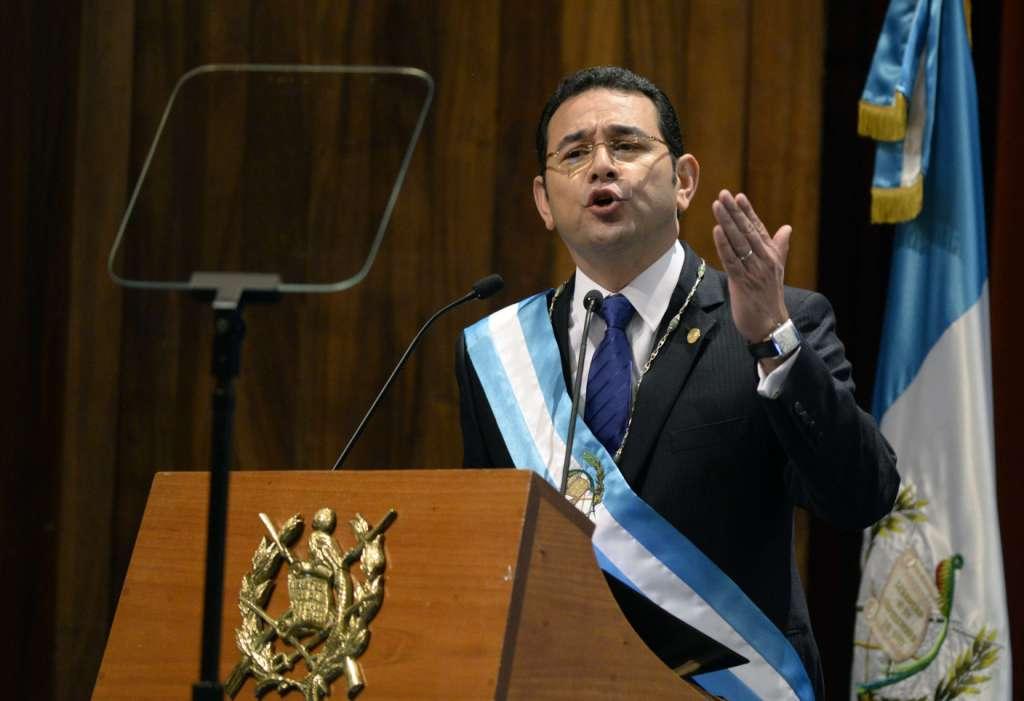 Tras asumir el cargo como presidente de Guatemala, Jimmy Morales dio un discurso en el que aseguró que no tolerará la corrupción.