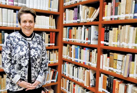 Carmen Tagüeña, actual directora del recinto.