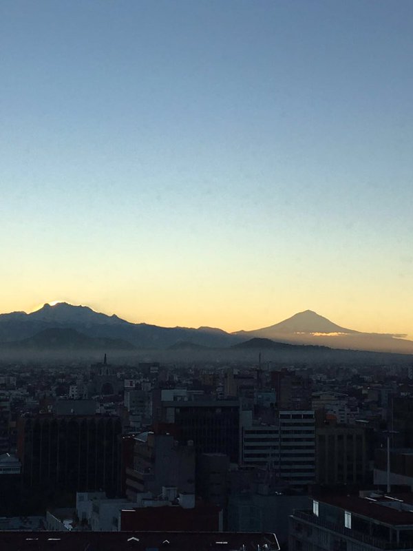 El jefe de Gobierno subió una foto antes de salir de casa.