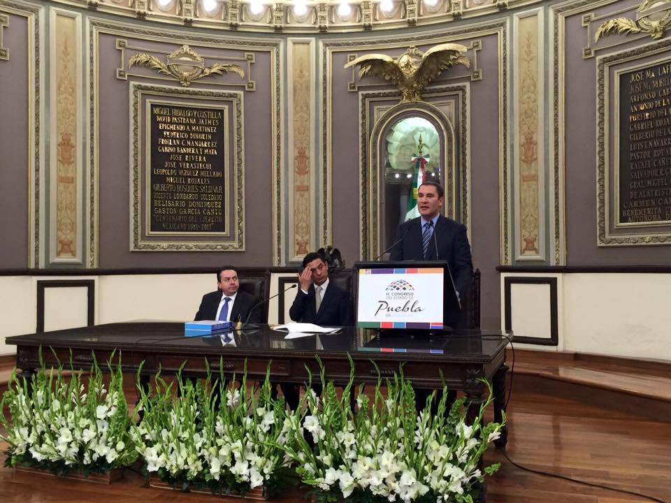 Moreno Valle entregó su último informe de gobierno. 