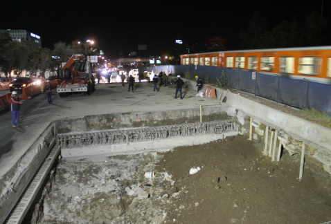 Personal de la Secretaría de Obras y Servicios del gobierno capitalino concluye trabajos en superficie, por lo que la semana próxima se normalizará la