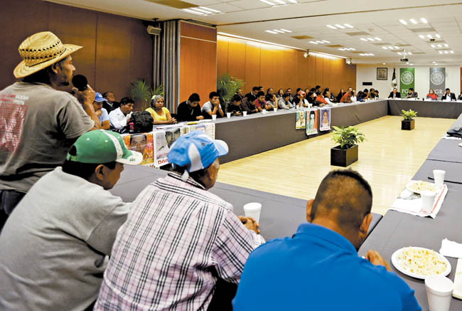 La próxima reunión con las autoridades federales se programó para el 18 de febrero, en Acapulco. 