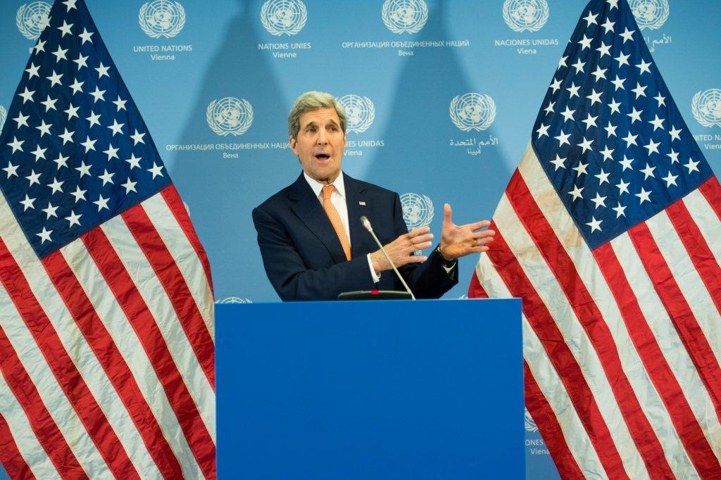 John Kerry, sercretario de Estado de Estados Unidos, anunció levantamiento de las sanciones contra Irán.