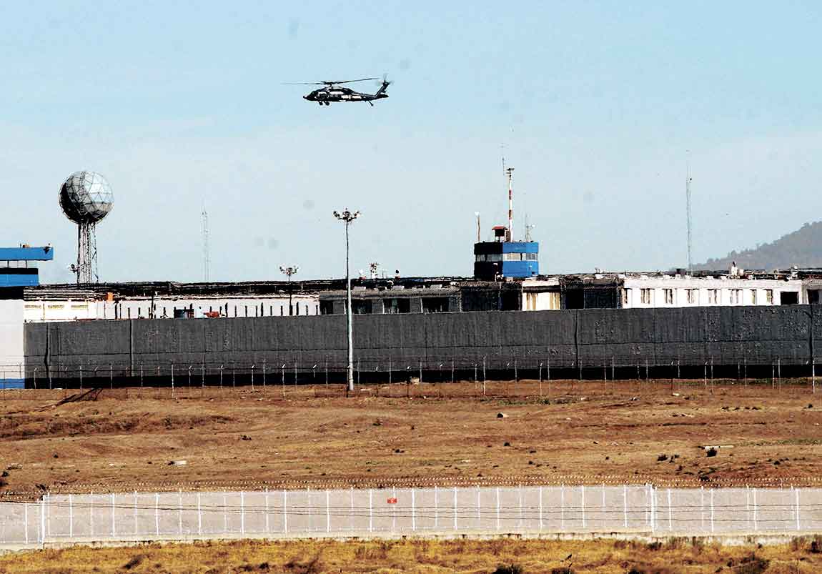 El penal del Altiplano se construyó entre 1988 y 1990 y ha cambiado varias veces de nombre