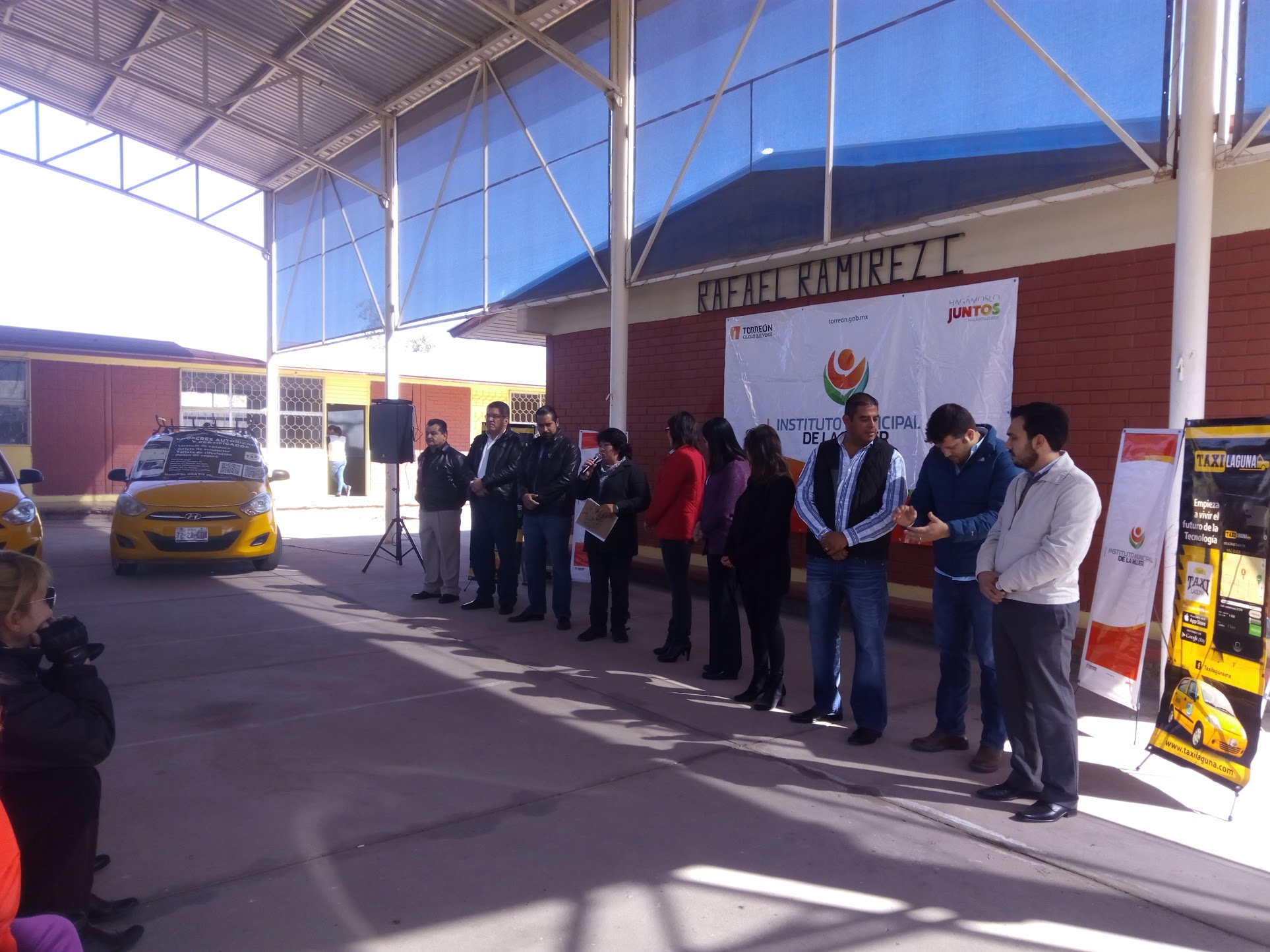 Dio inicio en Torreón la capacitación "Taxi Seguro para las Mujeres".