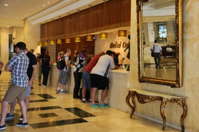 Los hoteleros están listos para la llegada del Papa. 