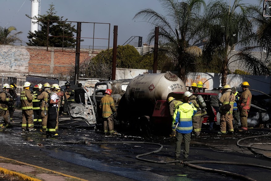 Pipa de Gas Express Nieto explotó Tonalá