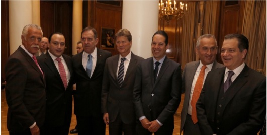 Reunión con empresarios mexicanos y españoles del sector turístico con motivo de la Fitur.