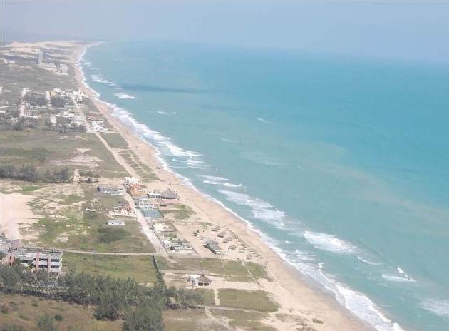 Cordón litoral en el sur de Tamaulipas