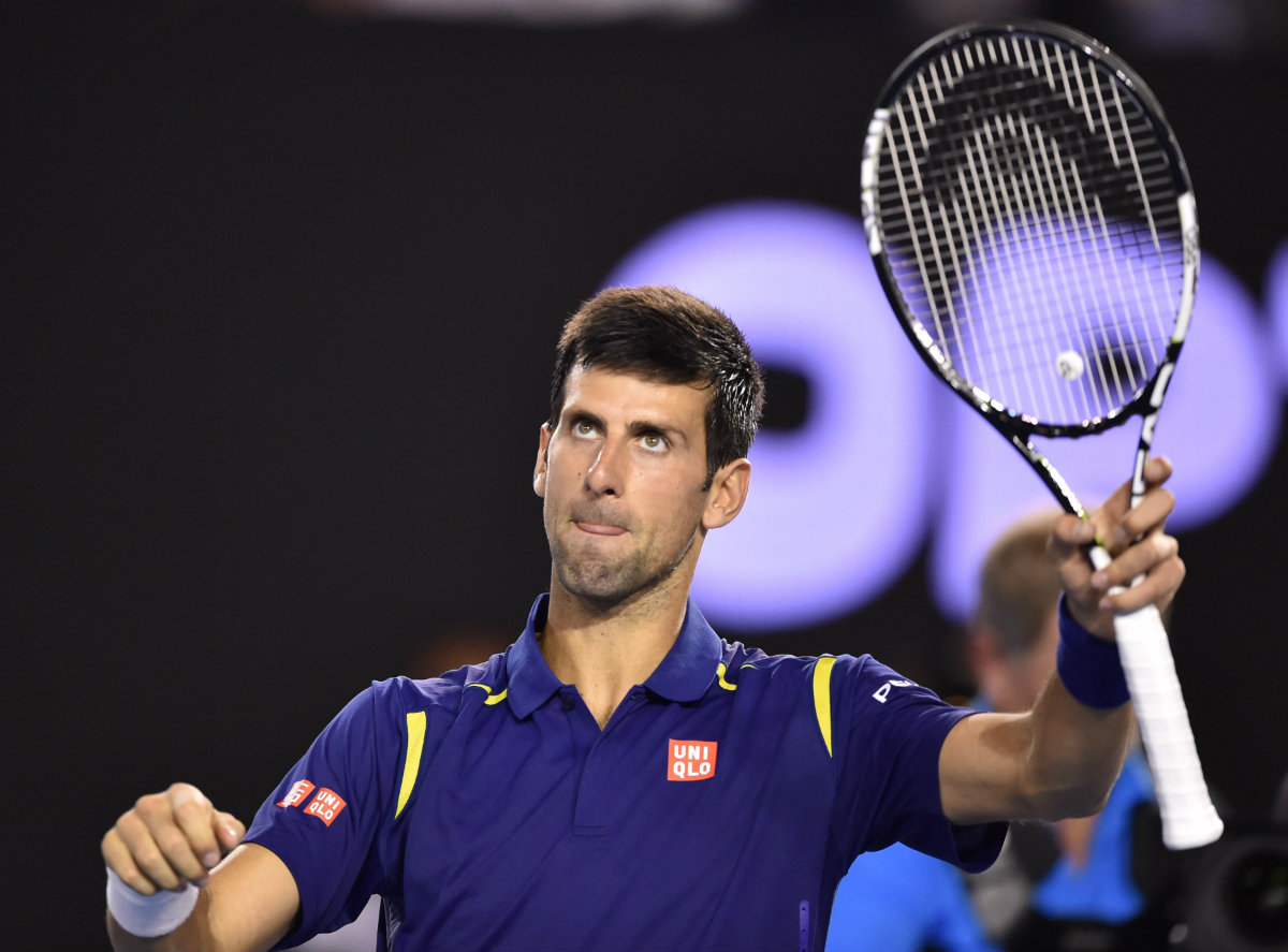 Djokovic en el Abierto de Australia 