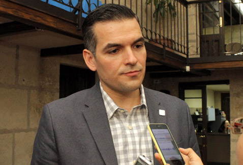 Mauro Guerra Villarreal, presidente del partido en NL.