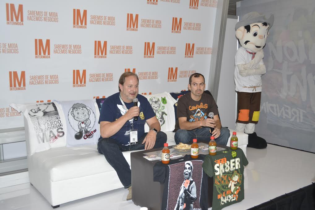 La línea de camisetas fue presentada en el marco de la edición 64 de Intermoda 