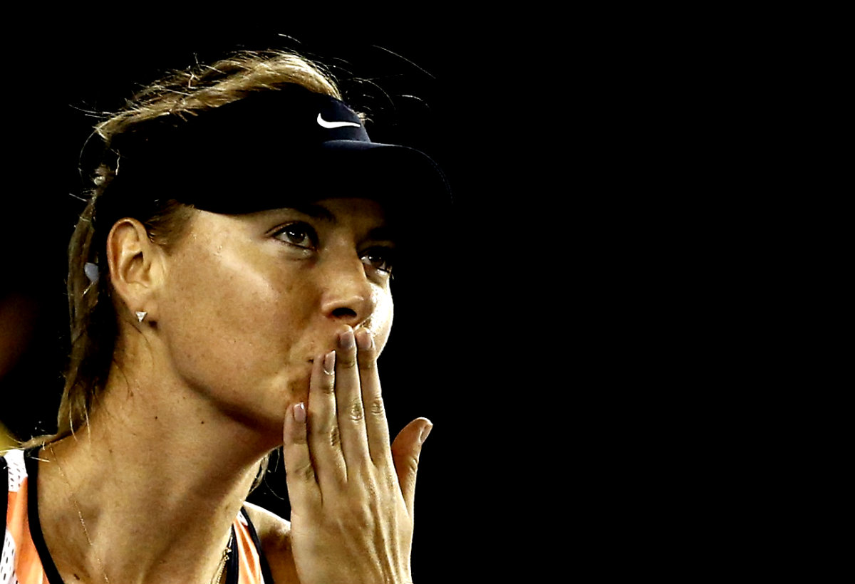 María Sharapova avanzó en el Abierto de Australia 