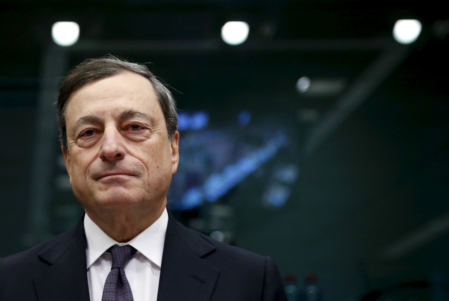 Mario Draghi, presidente del BCE.
