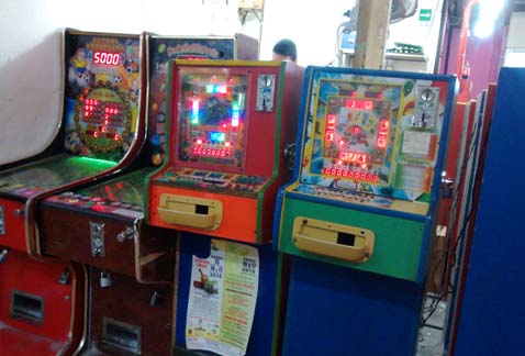 Estos artefactos fueron encontrados funcionando en las puertas principales del Mercado Juárez.