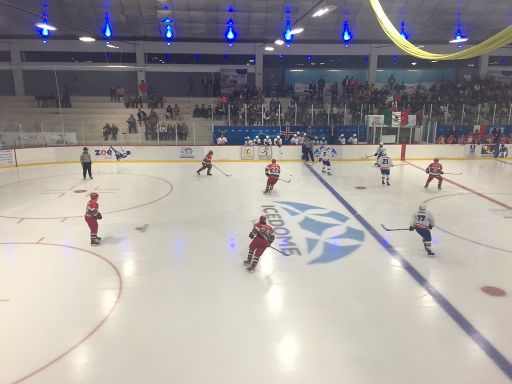 México pierde 4-1 ante Islandia en el Mundial sub 20 de Hockey sobre hielo