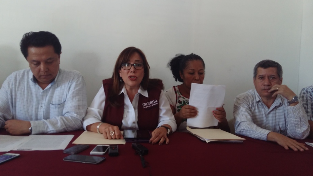 El anuncio lo hizo la secretaria general del Movimiento de Regeneración Nacional, Yeidckol Polevnsky.