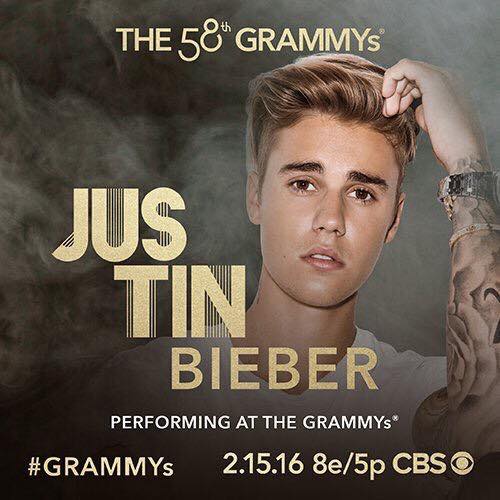 Justin Bieber llevará sus éxitos al Grammy. 