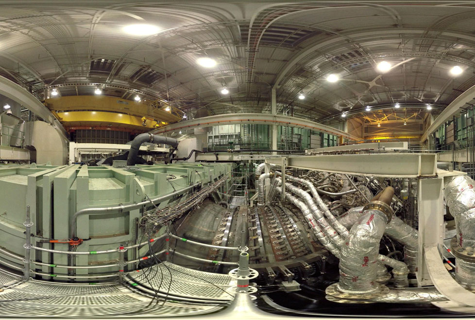 La visión de la planta de GE a través de los lentes de realidad virtual permitirá a ingenieros hacer ajustes sin estar en el sitio físicamente.